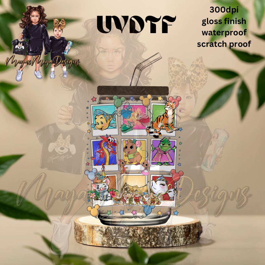 DISNEY SIDEKICK COLLECTION UVDTF DECAL