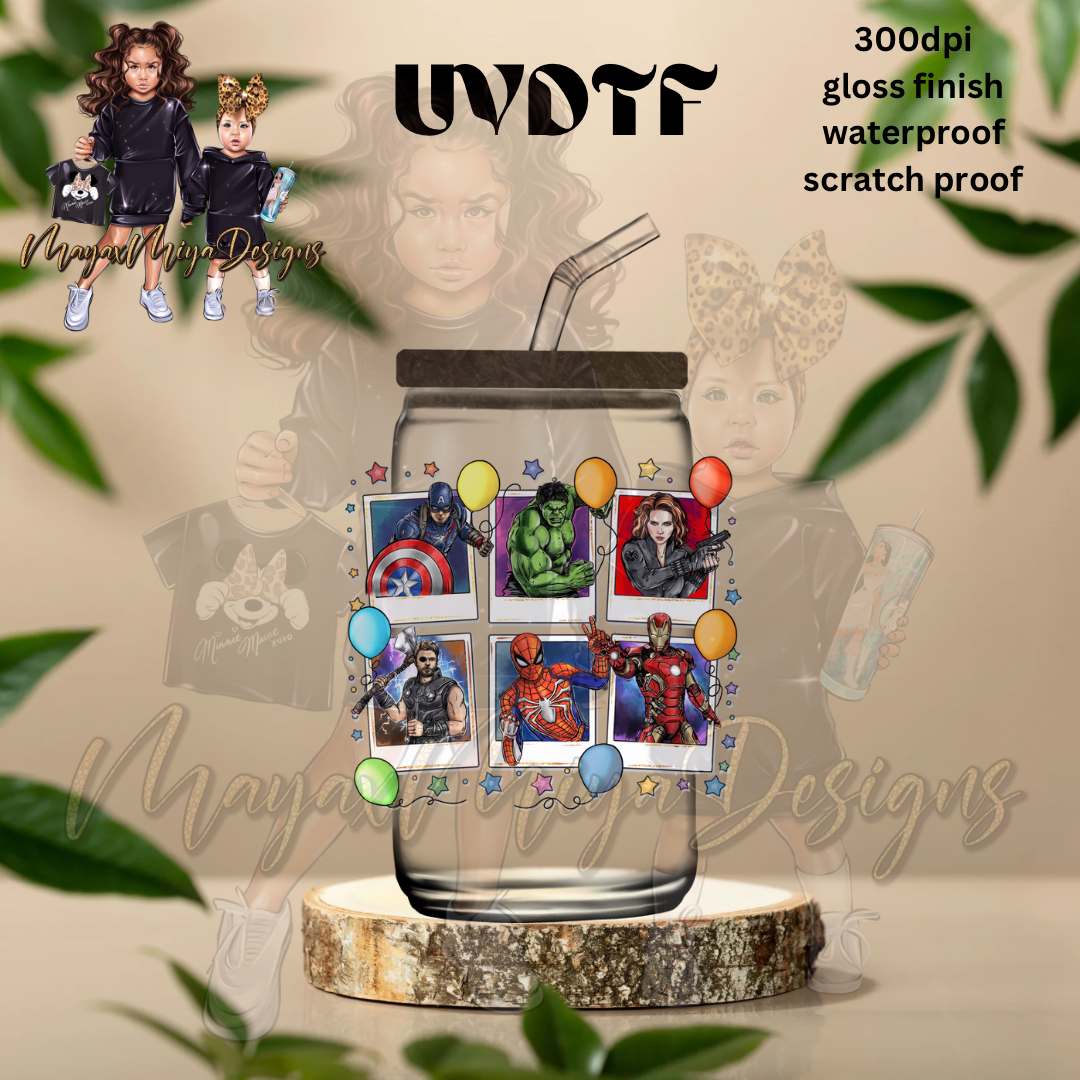 AVNGRS COLLECTION UVDTF DECAL