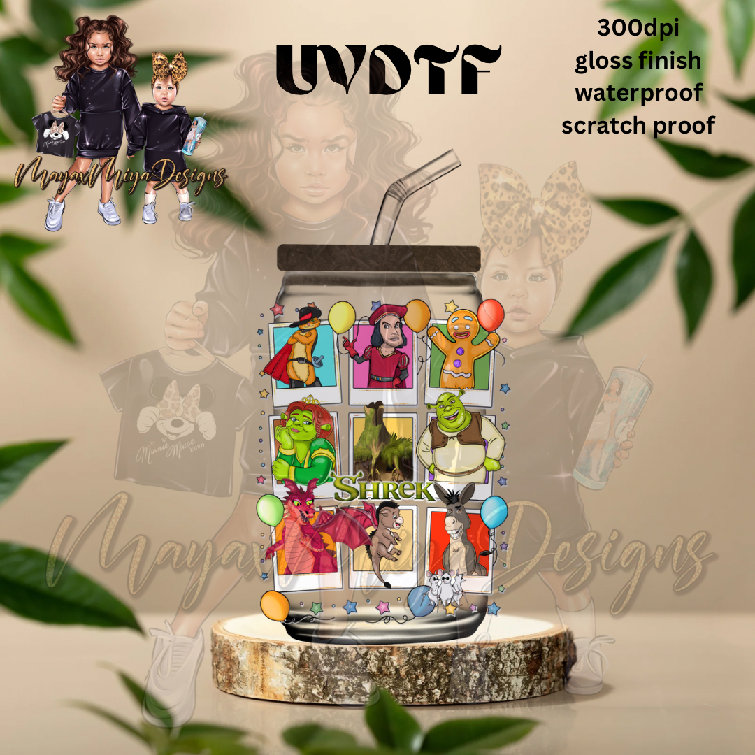 SHRK COLLECTION UVDTF DECAL