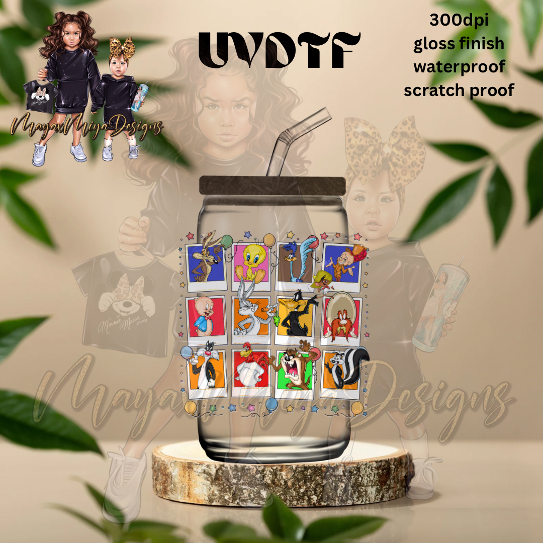 L TUNES COLLECTION UVDTF DECAL