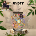 PRINCESS R MIRROR FRIENDS UVDTF DECAL