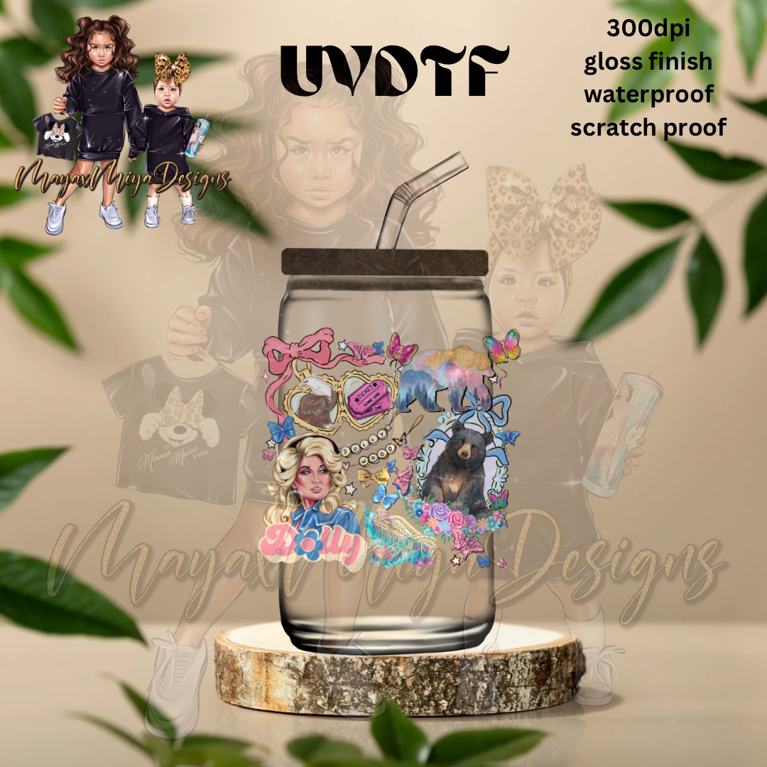 DW FRIENDS UVDTF DECAL