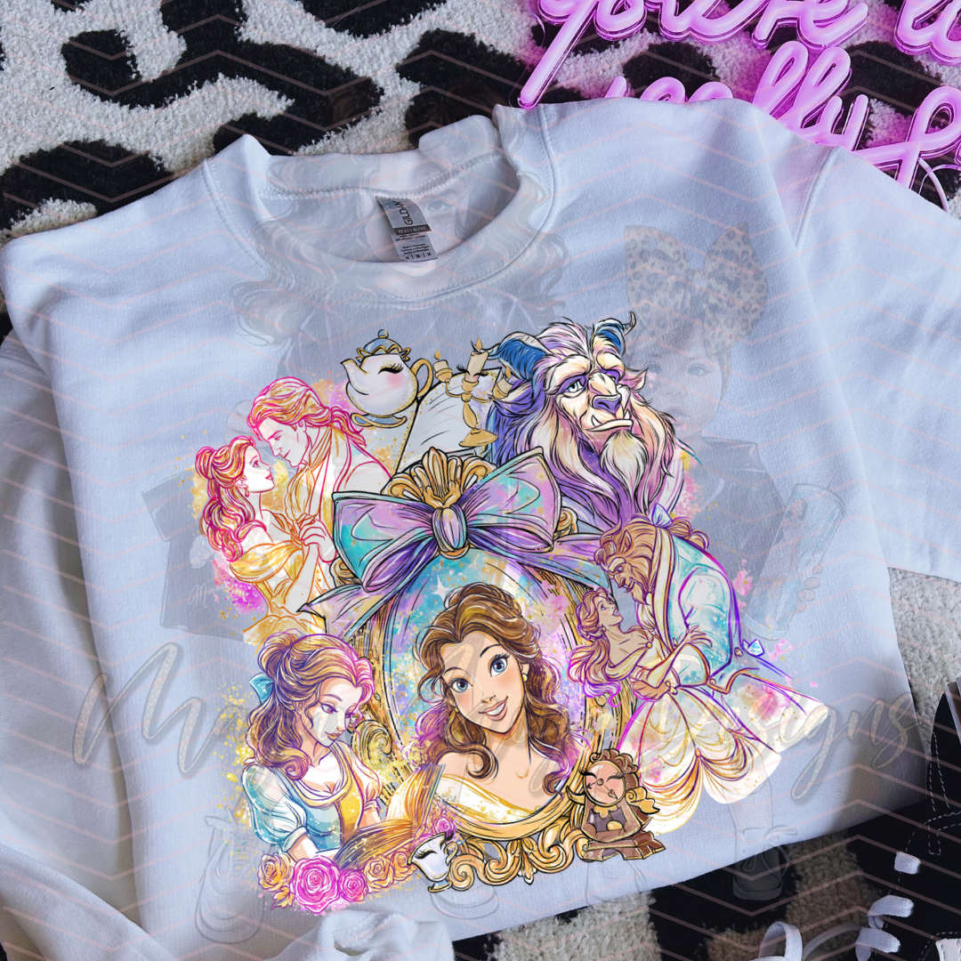 BATB CHARACTERS UVDTF DECAL