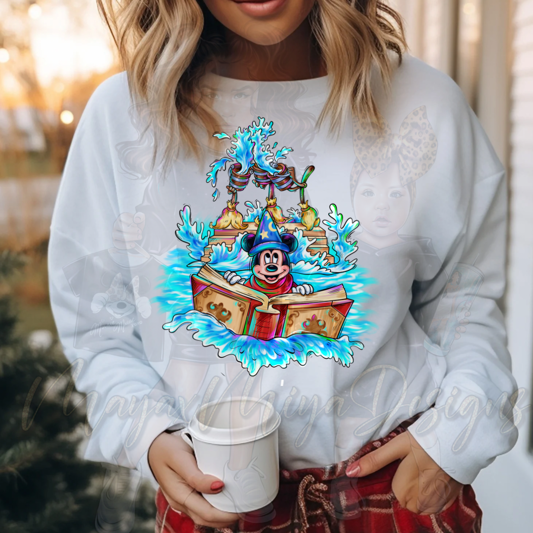 M MOUSE WIZARD IN WATER DTF TRANSFERS