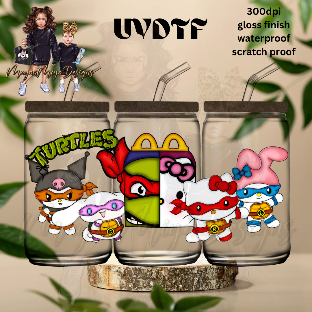 HK TURTLES UVDTF WRAP