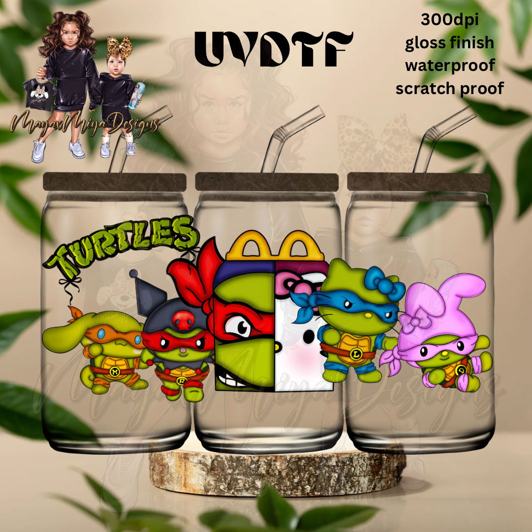 HK TURTLES V2 UVDTF WRAP