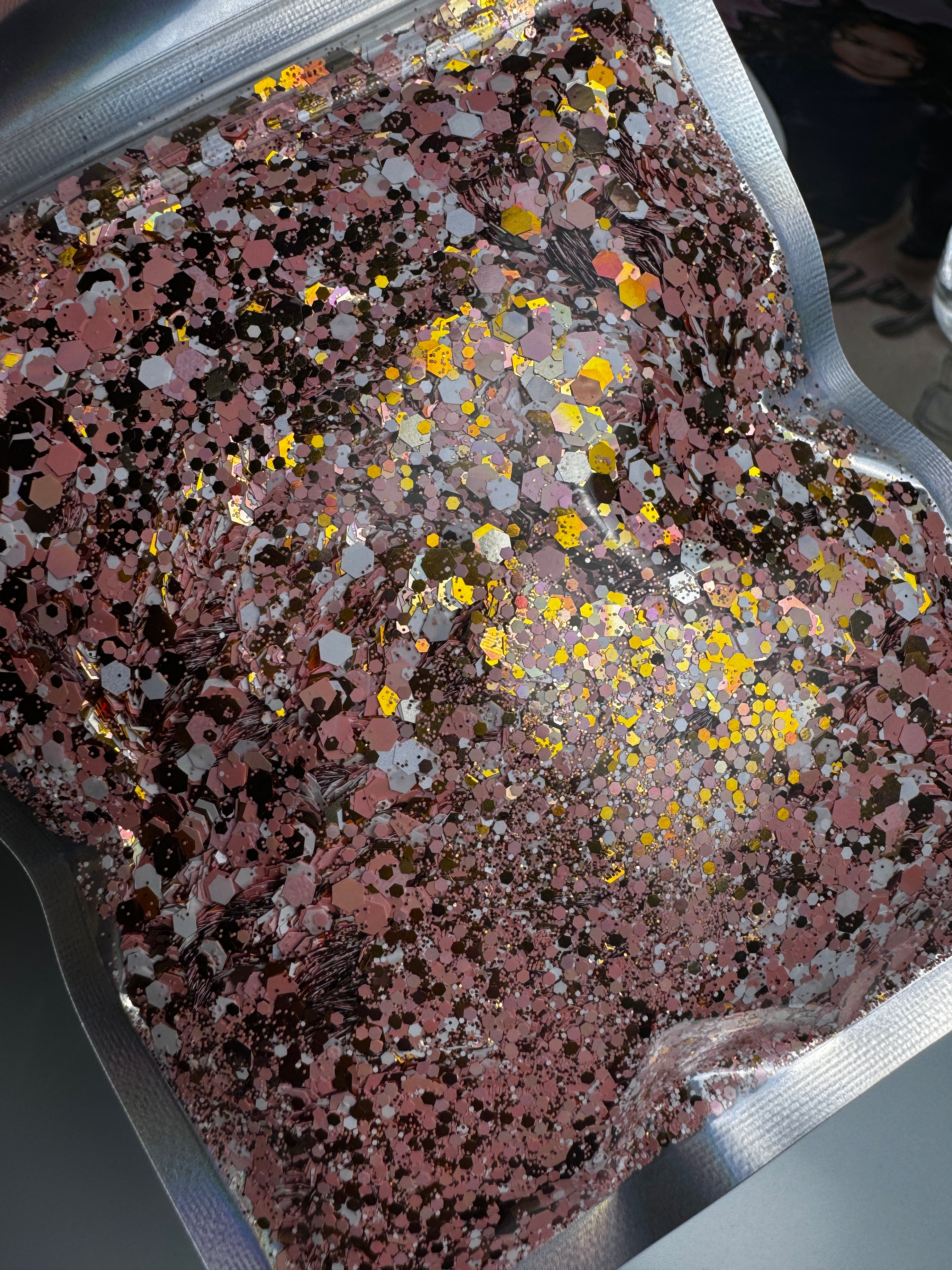 2OZ GINGERBREAD GLITTER BAG