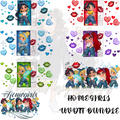 PRINCESS WITH LOVE UVDTF BUNDLE