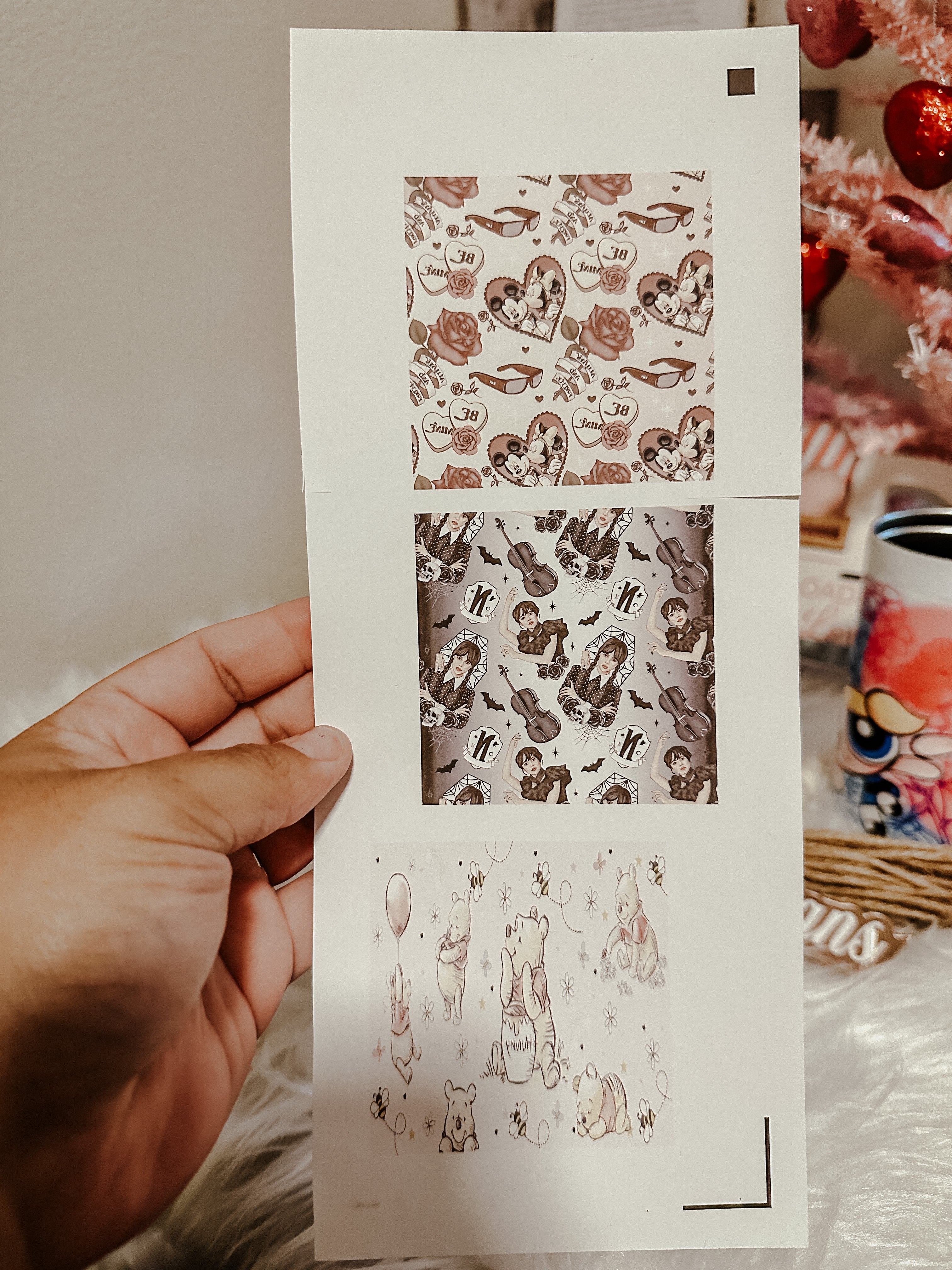 Sheet Tranfer for wallet card holders