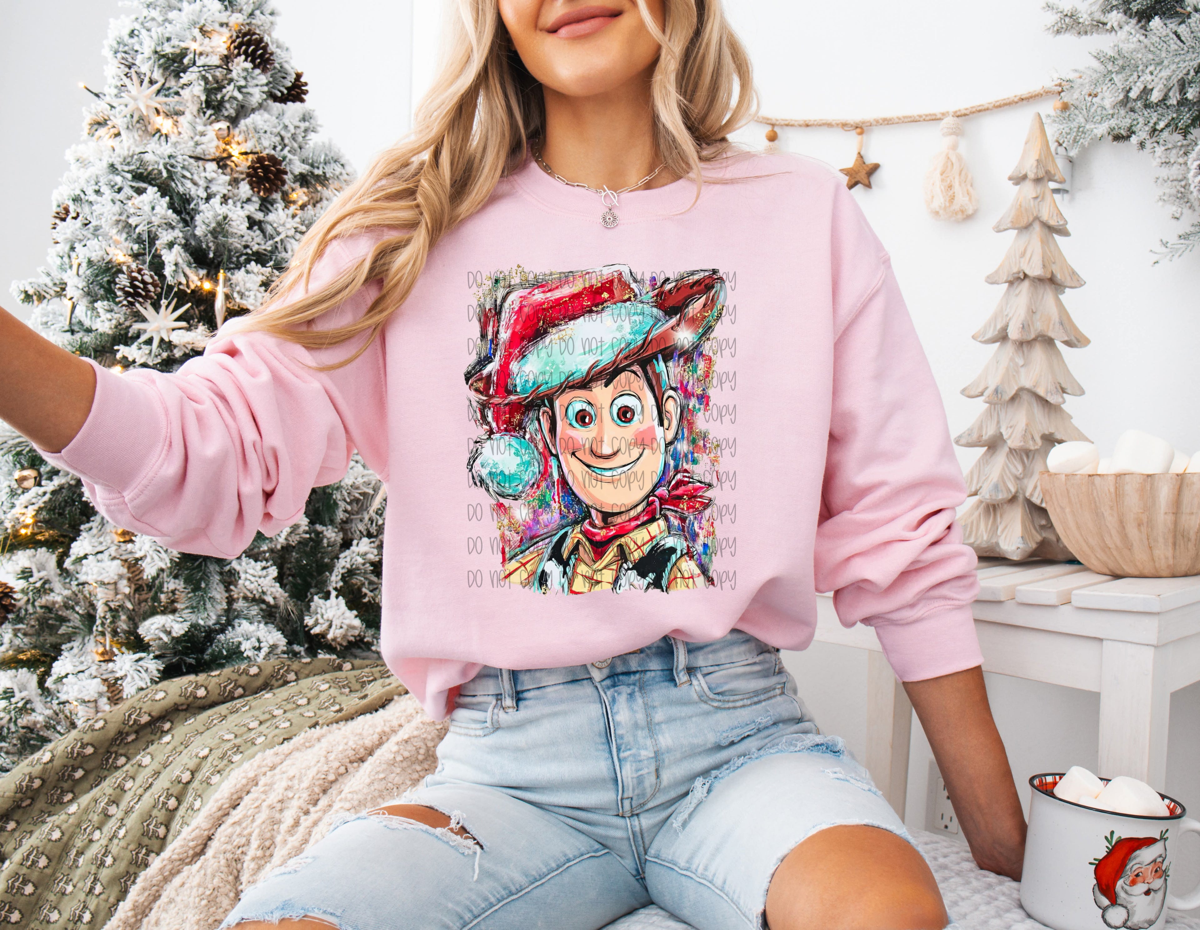 T STORY WDY CHRISTMAS SPIRIT DTF TRANSFERS