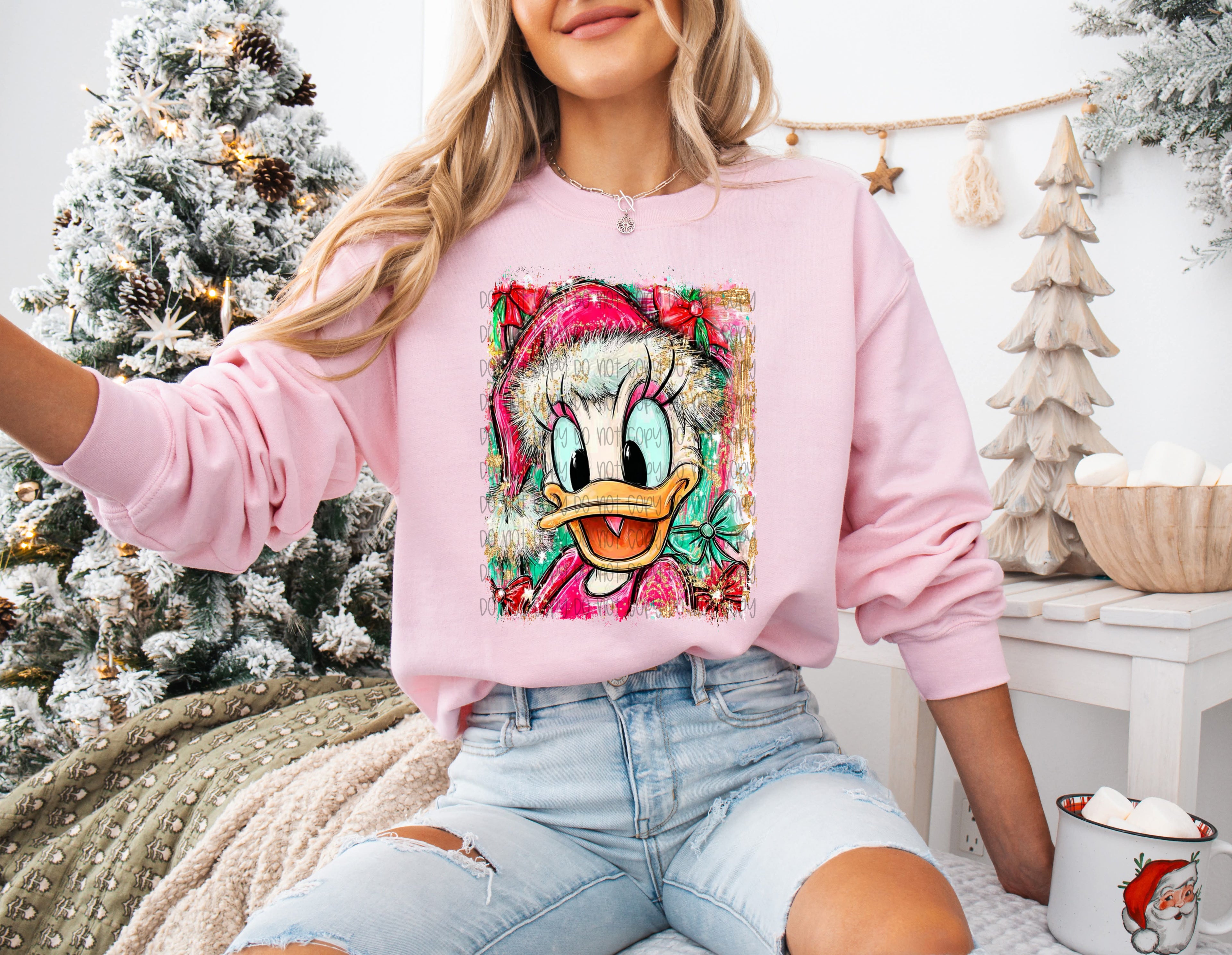 DSY DUCK CHRISTMAS SPIRIT DTF TRANSFERS