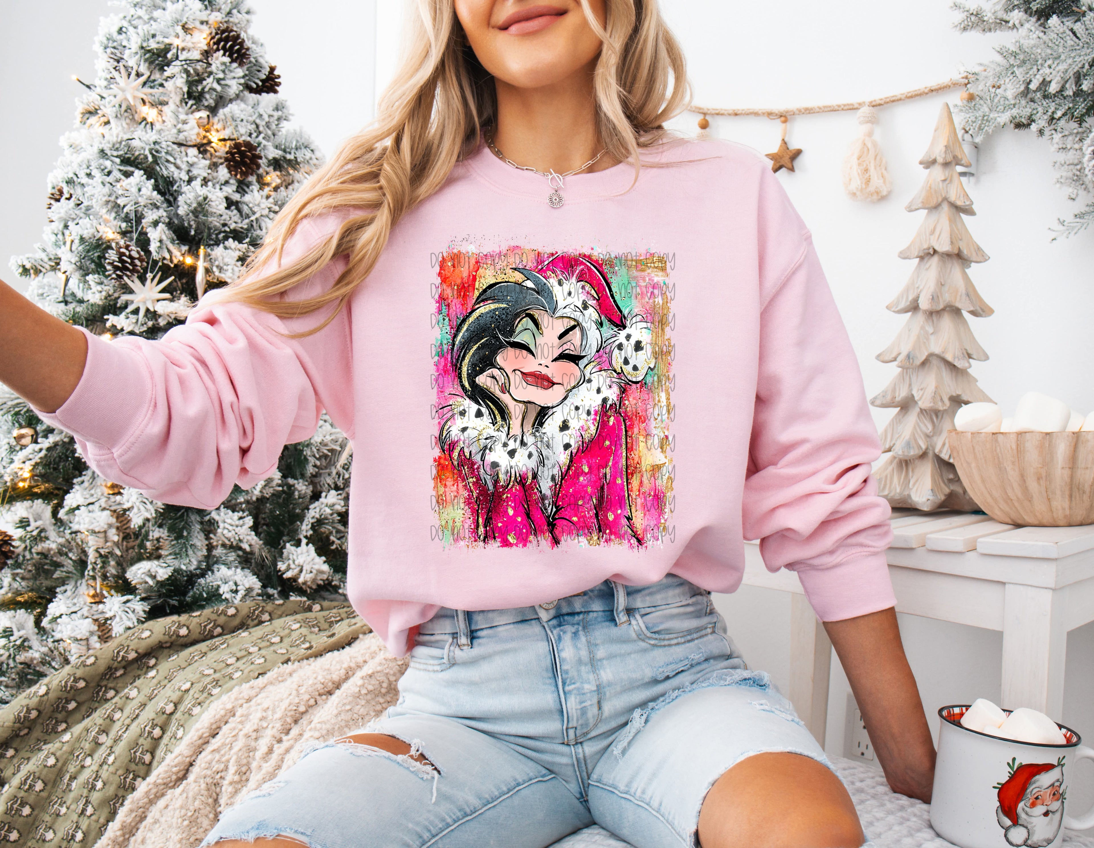 CR VILLAIN CHRISTMAS SPIRIT DTF TRANSFERS