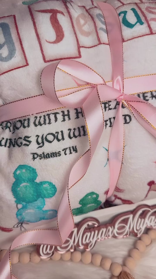 JESUS IS KING BLANKET