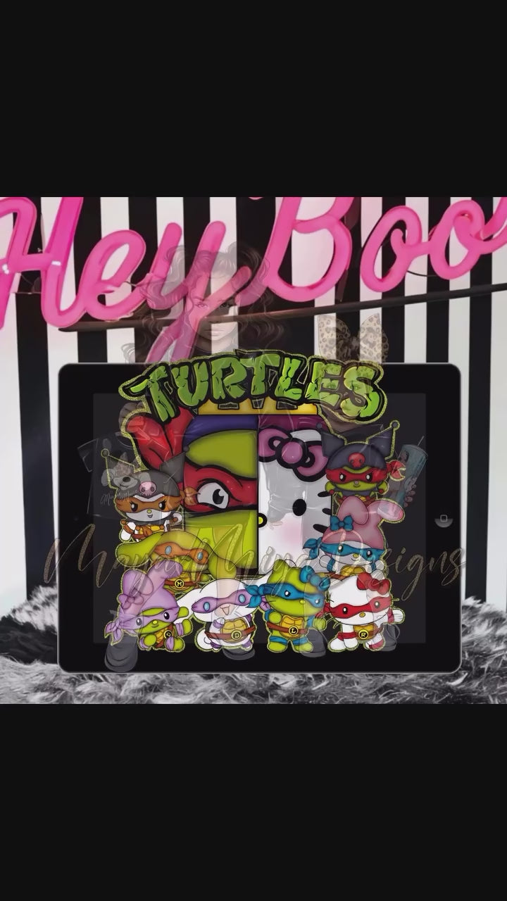 TNMT X HK AND FRIENDS BUNDLE PNG