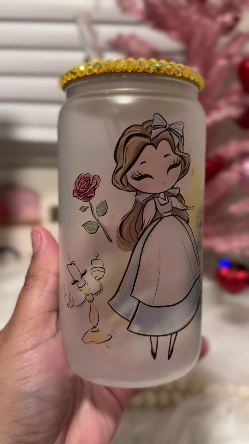 Yellow Princess frosted Can